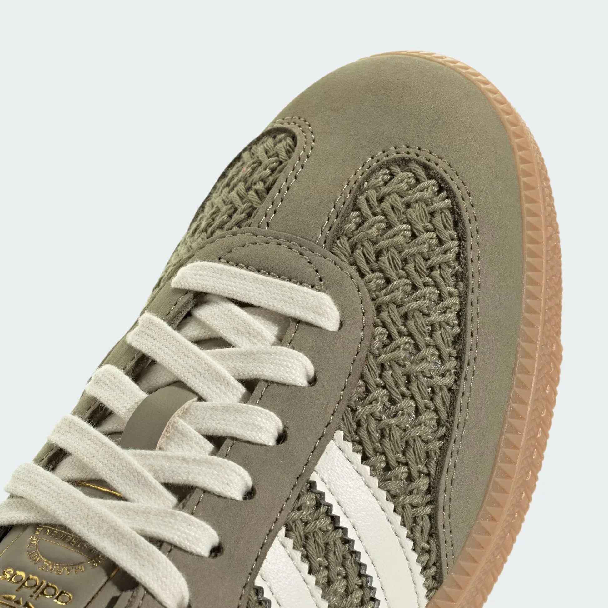 Samba OG – Green Crochet